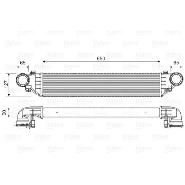 VALEO 817760 Ladeluftkühler