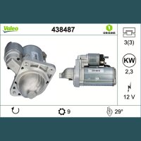 VALEO 438487 Starter
