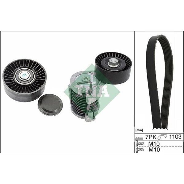 Schaeffler INA 529 0049 10 Keilrippenriemensatz