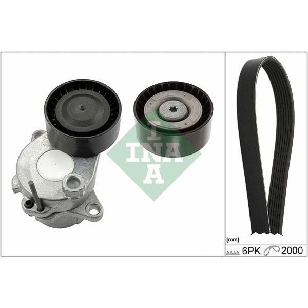 Schaeffler INA 529 0343 10 Keilrippenriemensatz