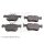 BLUE PRINT ADF124210 Bremsbelagsatz, Scheibenbremse