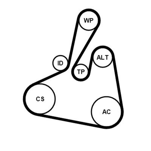 CONTINENTAL CTAM 6PK1502 EXTRA K1 Keilrippenriemensatz