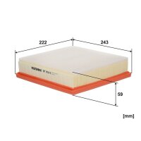 FILTRON AP 143/9 Luftfilter