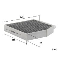 FILTRON K 1416A Filter, Innenraumluft