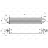 VALEO 818330 Ladeluftkühler
