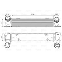 VALEO 818553 Ladeluftkühler