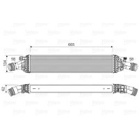 VALEO 818601 Ladeluftkühler
