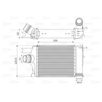 VALEO 818609 Ladeluftkühler