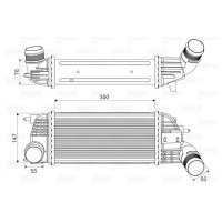 VALEO 818620 Ladeluftkühler