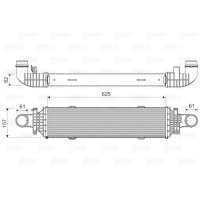 VALEO 818631 Ladeluftkühler