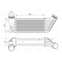 VALEO 818651 Ladeluftkühler