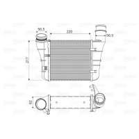 VALEO 818669 Ladeluftkühler
