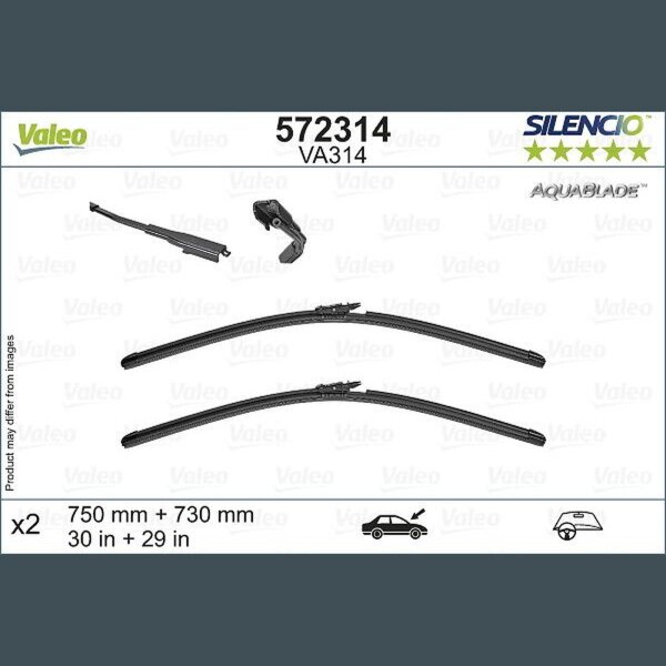 VALEO 572314 Wischblatt
