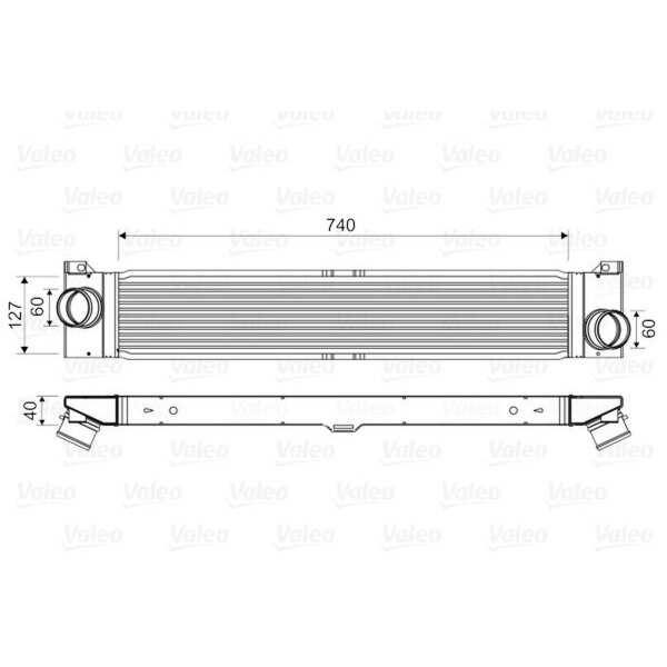 VALEO 818586 Ladeluftkühler