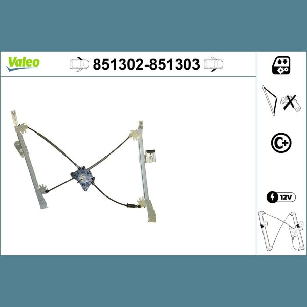 VALEO 851302 Fensterheber