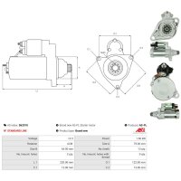 AS-PL S6291S Starter