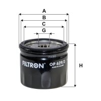 FILTRON OP 629/3 Ölfilter