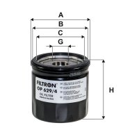 FILTRON OP 629/4 Ölfilter