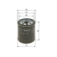 BOSCH F 026 407 268 Ölfilter