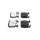 BOSCH 0 986 494 947 Bremsbelagsatz, Scheibenbremse