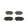 BOSCH 0 986 494 981 Bremsbelagsatz, Scheibenbremse