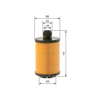 BOSCH F 026 407 258 Ölfilter