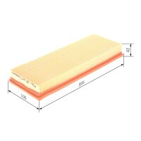 BOSCH F 026 400 155 Luftfilter