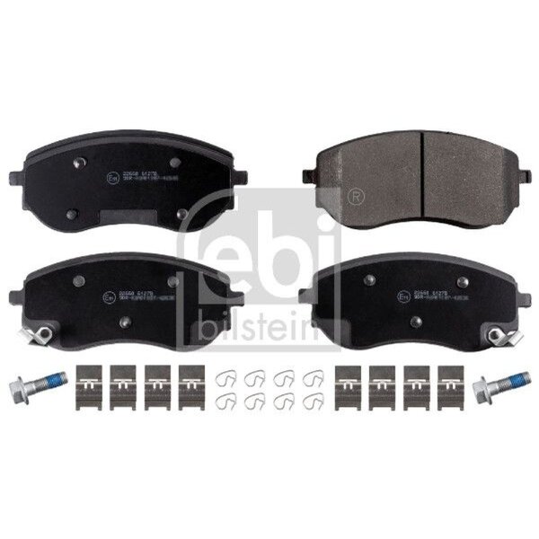 FEBI BILSTEIN 116229 Bremsbelagsatz, Scheibenbremse