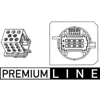 MAHLE ABR 89 000P Widerstand, Innenraumgebläse