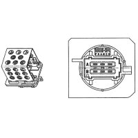 MAHLE ABR 89 000P Widerstand, Innenraumgebläse