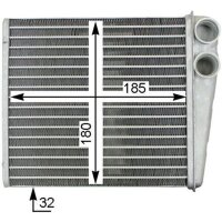 MAHLE AH 208 000S Wärmetauscher, Innenraumheizung