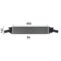 MAHLE CI 170 000P Ladeluftkühler