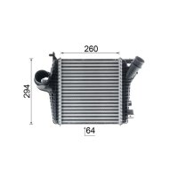 MAHLE CI 221 000P Ladeluftkühler