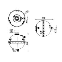 MAHLE CRT 211 000S Ausgleichsbehälter, Kühlmittel