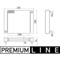 MAHLE CR 940 000P Kühler, Motorkühlung