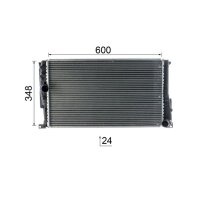 MAHLE CR 824 000P Kühler, Motorkühlung