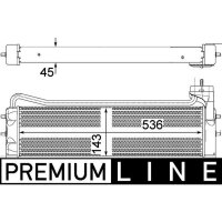 MAHLE CLC 110 000P Ölkühler, Motoröl