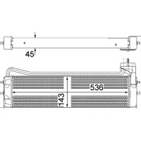 MAHLE CLC 110 000P Ölkühler, Motoröl