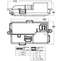 MAHLE ABR 68 000P Regler, Innenraumgebläse