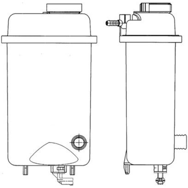 MAHLE CRT 52 000S Ausgleichsbehälter, Kühlmittel