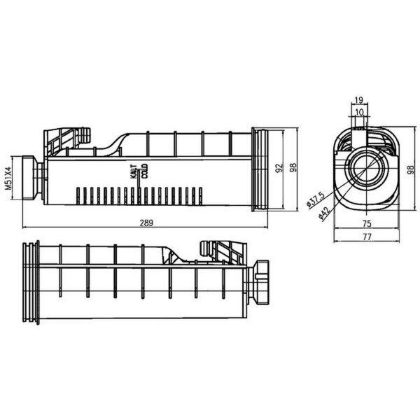 MAHLE CRT 114 000S Ausgleichsbehälter, Kühlmittel