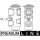 MAHLE AVE 113 000P Expansionsventil, Klimaanlage