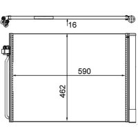 MAHLE AC 405 000S Kondensator, Klimaanlage