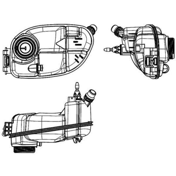 MAHLE CRT 65 000S Ausgleichsbehälter, Kühlmittel