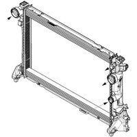 MAHLE CR 1684 000P Kühler, Motorkühlung