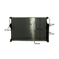 MAHLE CR 1480 000S Kühler, Motorkühlung