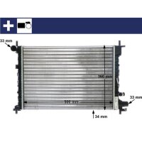 MAHLE CR 381 000S Kühler, Motorkühlung