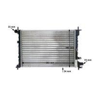 MAHLE CR 381 000S Kühler, Motorkühlung
