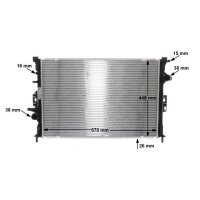 MAHLE CR 1748 000S Kühler, Motorkühlung