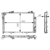 MAHLE CR 248 000S Kühler, Motorkühlung
